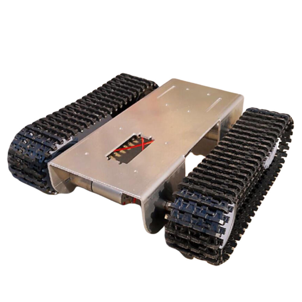 DIY aluminiumhoudende slimme rc robot auto tank chassis basis voor enkele chip UNO