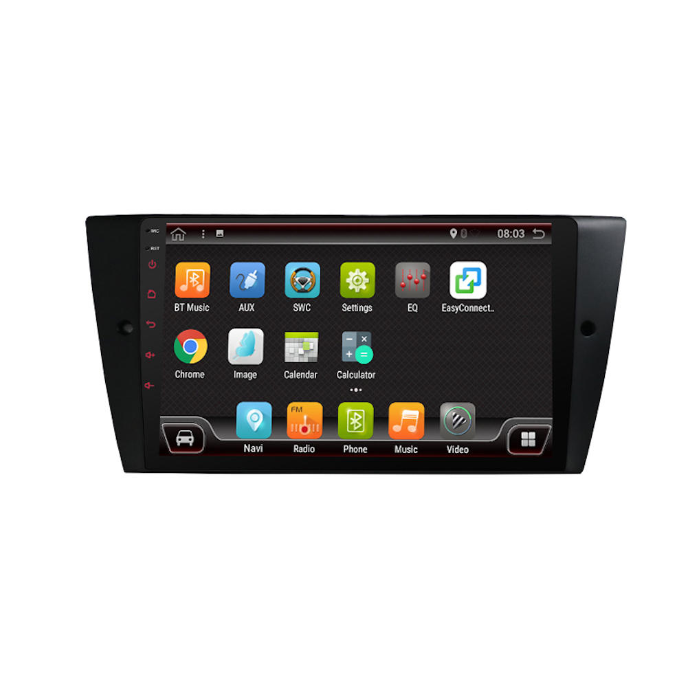 YUEHOO 9 Inch 2 DIN for Android 8.0 8 Core 2 + 32G Car MP5 Player Touch Screen GPS bluetooth For BMW E90 E91 E92 E93 05-12