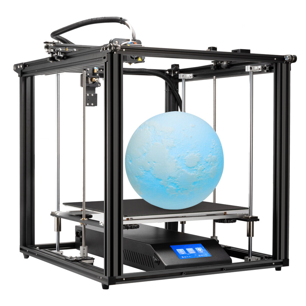 Creality 3D® Ender-5 Plus 3D Printer Kit 350*350*400mm Large Print Size Support Auto Bed Leveling/Resume Print/Filament Run-out Detection/Dual Z-Axis/4.3inch Display COD