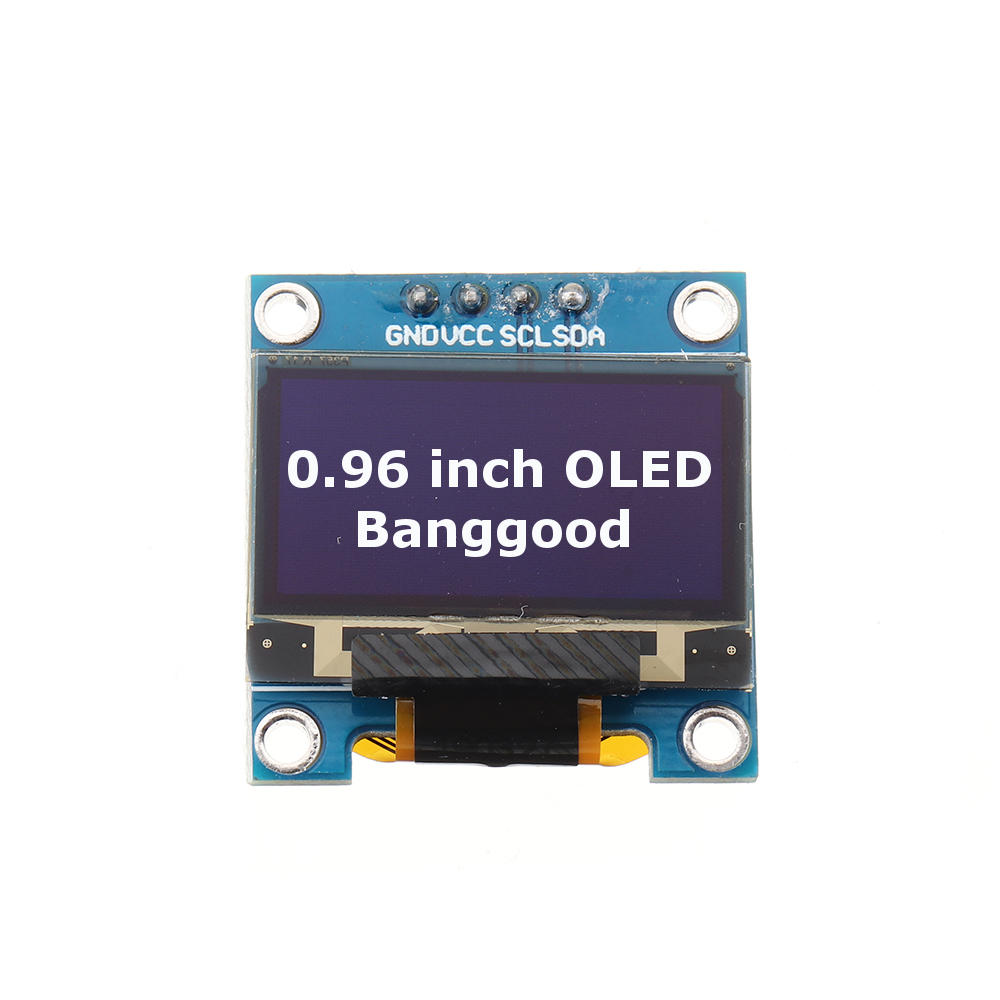 5 stks Wit 0.96 Inch OLED I2C IIC Communicatie Display 128 * 64 LCD-module