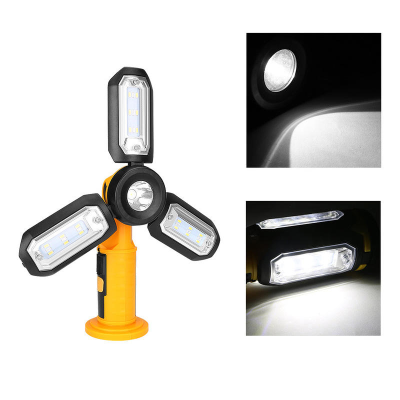 IPRee® متعددة الوظائف التخييم ضوء المغناطيس جذب هوك للطي LED مصباح العمل في الهواء الطلق فانوس الطوارئ