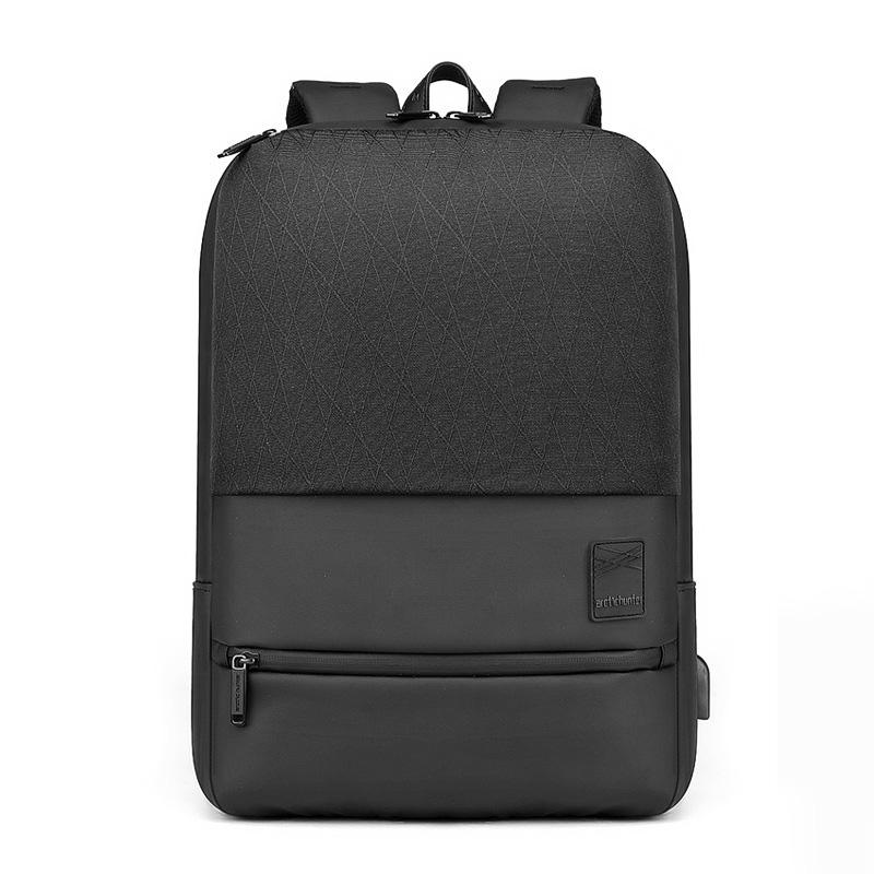 ARCTIC HUNTER B00360 Homens USB Backpack 15.6inch Laptop Bolsa Waterproof Waterproof Travel Shoulder Bolsa