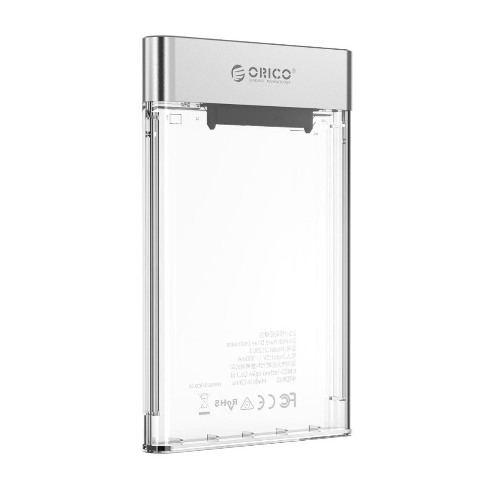 

ORICO Hard Disk Case 2.5 inch SATA Transparent to USB 3.0 HDD/SSD Case Tool Support 4TB UASP Case Hd Box 7-9.5mm JMS578