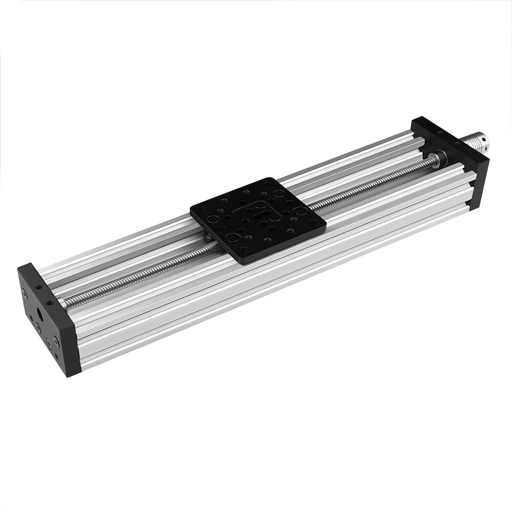 

4080U 8mm 250mm/300mm/350mm400mm/450mm Stroke Aluminium Profile Z-axis Screw Slide Table Linear Actuator Kit for CNC Rou