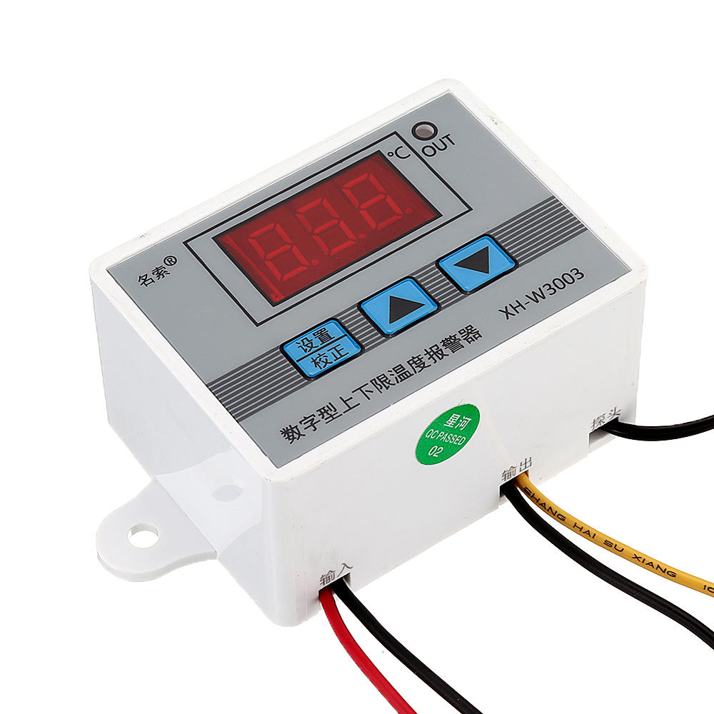 

3pcs 24V XH-W3003 Micro Digital Thermostat High Precision Temperature Control Switch Temperature Alarm