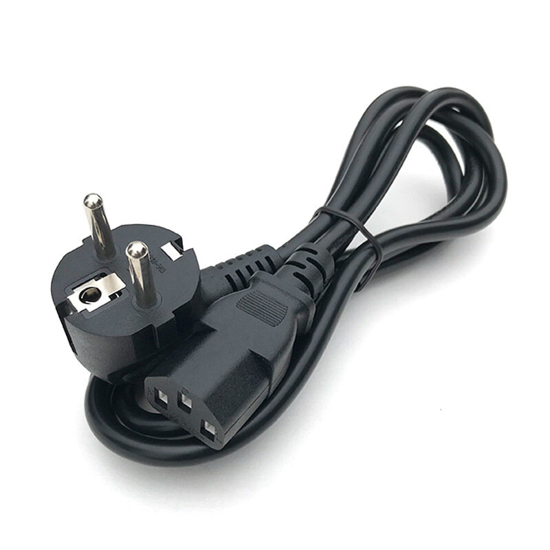 EU AC Power Adapter Cord Power Extension Cable 1.5M 3X0.75mm² 6.8mm Computer Cable Power Cable for Laptop