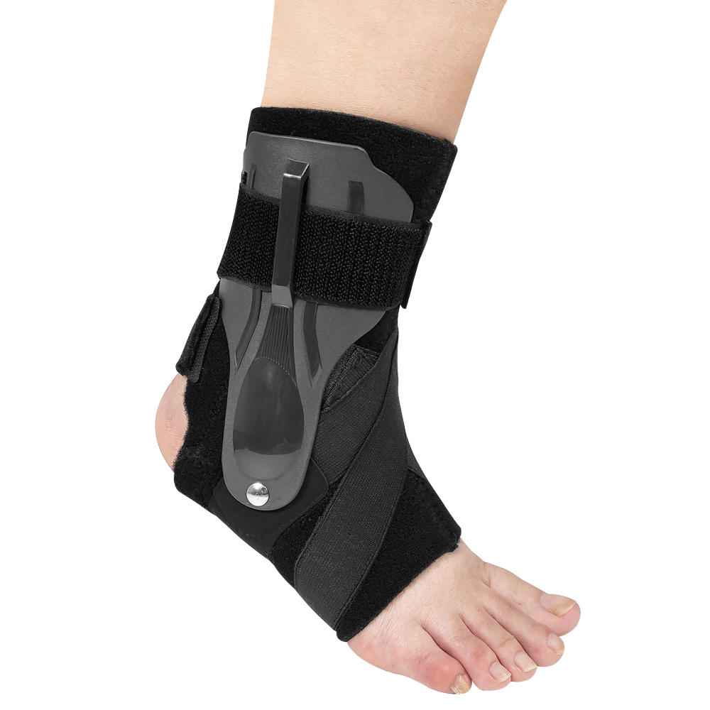 Luckyfine На открытом воздухе Спортивные товары Регулируемая опора голеностопного сустава для ног Спортзал Защитная накладка для бега 