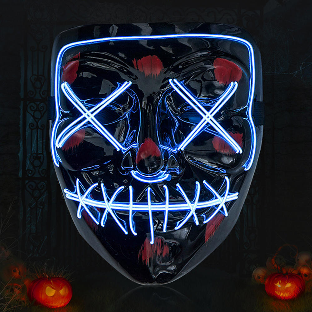 Halloween Horror koud licht masker