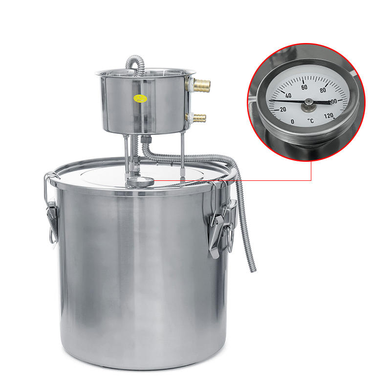 11/22/35L Alcohol Water Distiller Stainless Fruit Liquor Making Tool Alcohol Making Machine Household Bar Sets