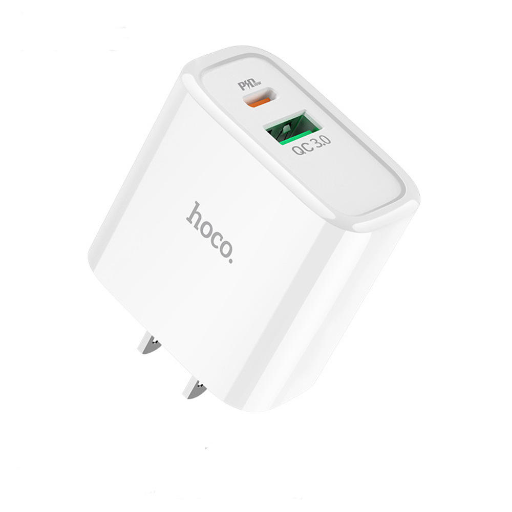 Hoco C57 US Plug PD + QC3.0 lader voor tablet-smartphone