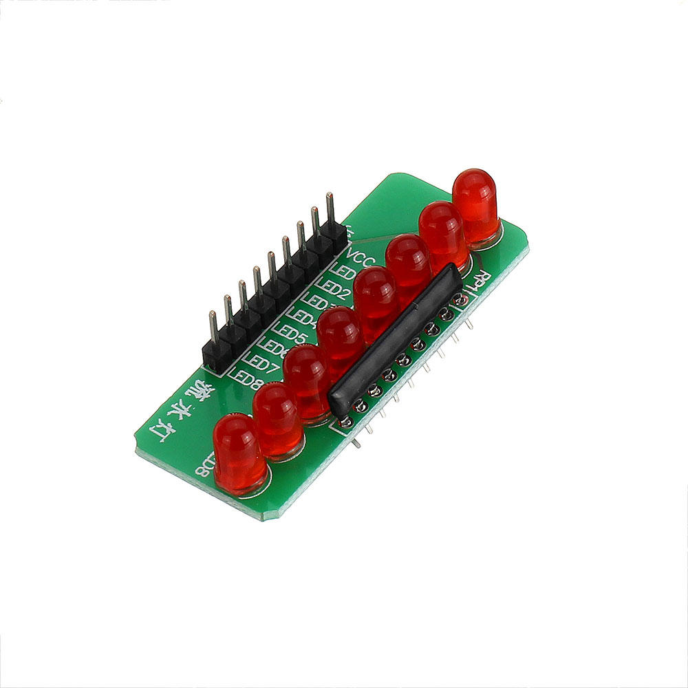 

5pcs 8 Way Water Light Marquee 5MM RED LED Light-emitting Diode Single Chip Module Diy Electronic MCU Expansion Module
