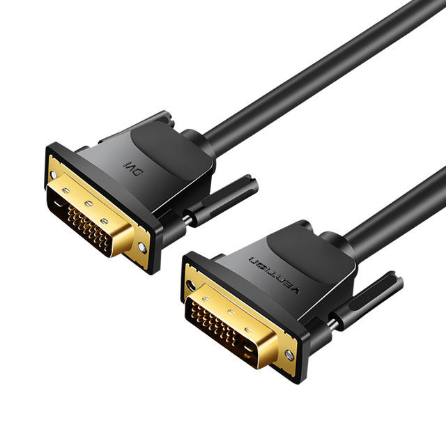 Vention DVI-kabel DVI D 24 + 1 kabel DVI-naar-DVI-kabel Male-Male videokabel 3m / 1m / 2m / voor com
