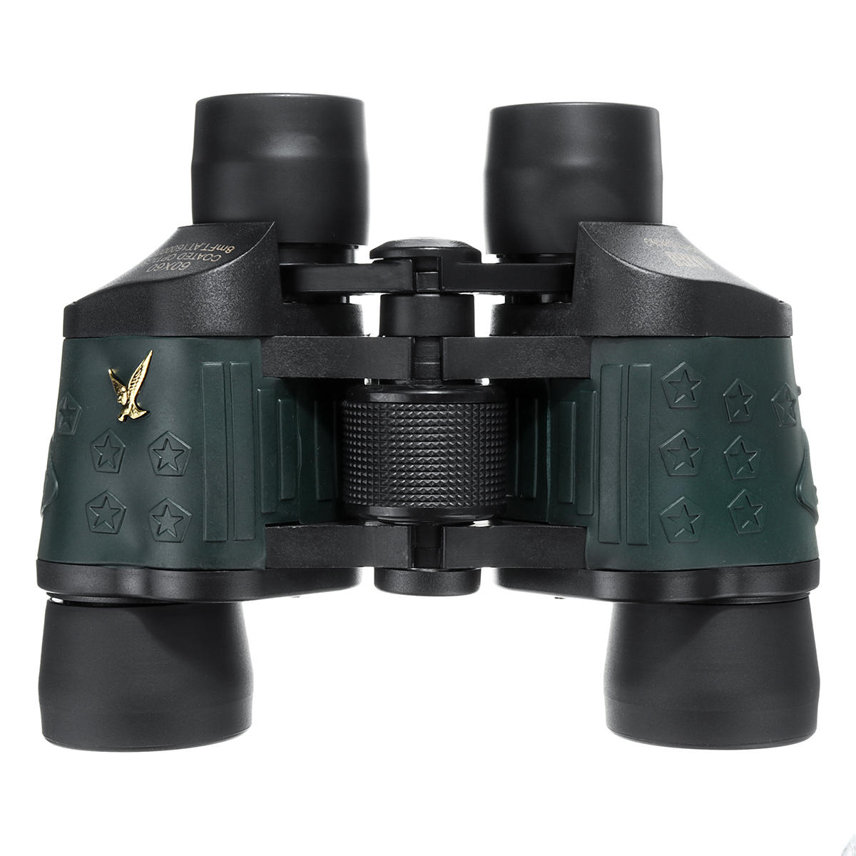 60x60 Бинокль HD BAK4 Оптический объектив Дневное ночное видение Телескоп для отдыха на природе