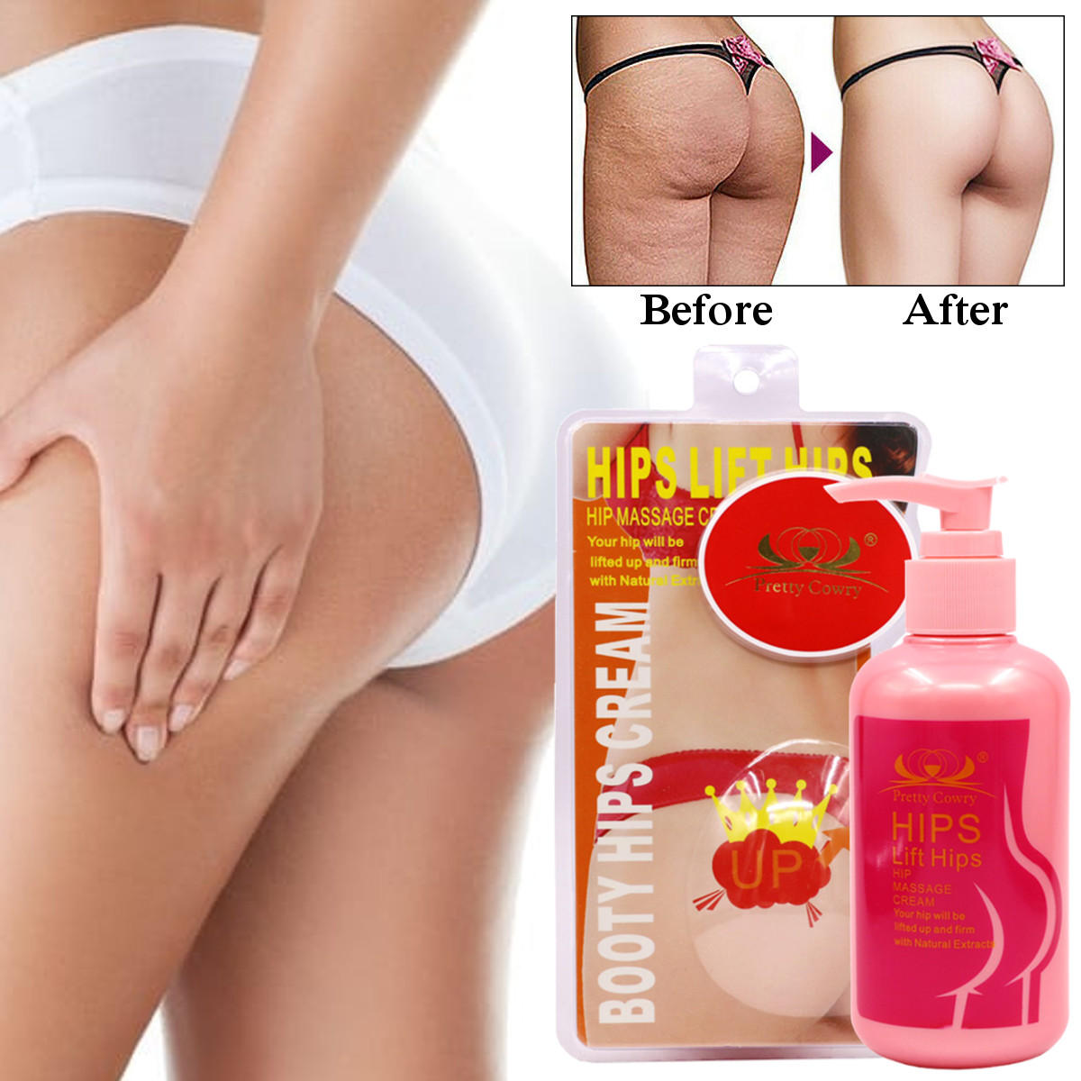 200g Butt Lift Firming Enlargement Slimming Cream big glutes Hip Up buttocks Enhancement