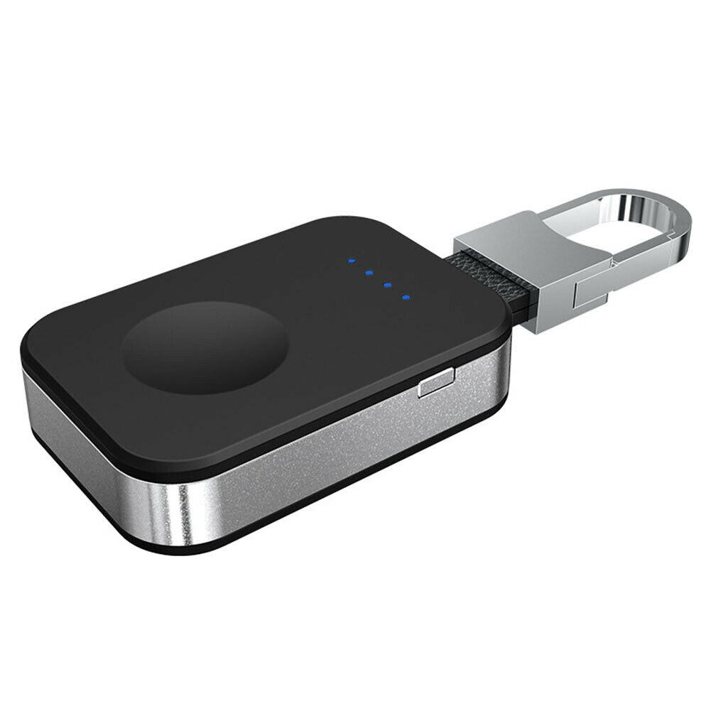 Bakeey Keychain 950mAH LEDポータブルパワーバンクワイヤレス充電器Apple i Watchシリーズ4 3 2