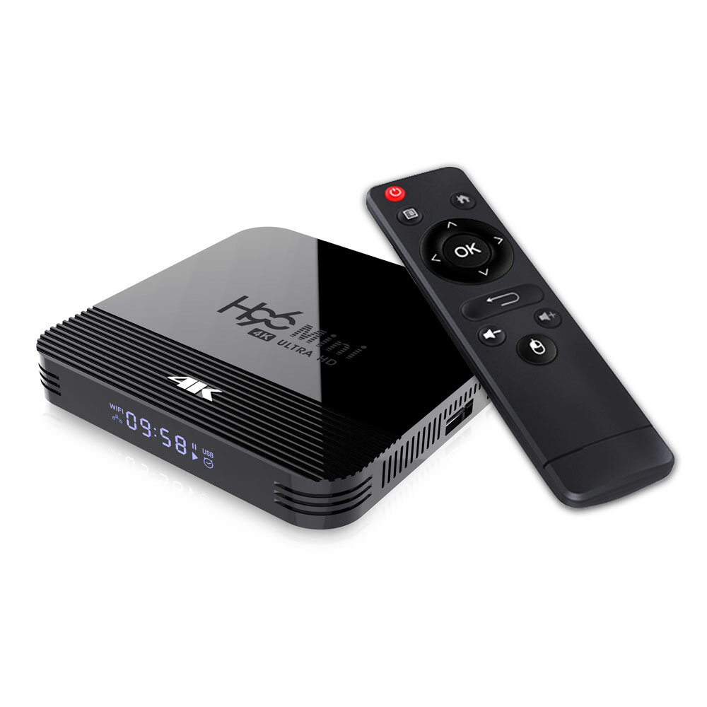 H96 MINI H8 RK3228A 1G RAM 8G ROM 5G WIFI bluetooth 4.0 Android 9.0 4K H.265 VP9 Voice Control TV Box Support Google Assistant HD Netflix 4K Youtube