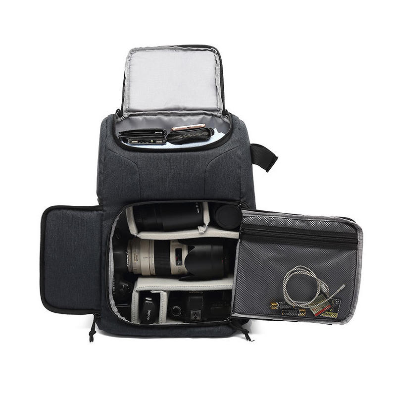 IPRee® PU Sac étanche pour appareil photo Photographie Sac à dos Sacs de voyage