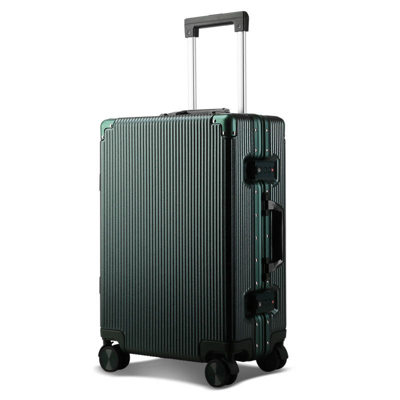 Ταξιδιωτική βαλίτσα BOPAI 20/24 ιντσών από κράμα αλουμινίου με κλειδαριά TSA και περιστρεφόμενους τροχούς