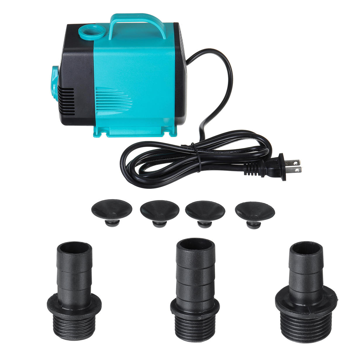 110 V 60 HZ Dompelpomp 600-3000L / H 200 cm Ultrastille Waterpomp Fontein Pomp met netsnoer Voor Aqu