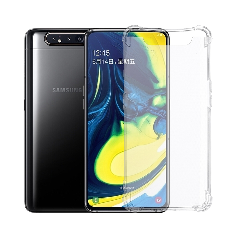 Bakeey Air Cushion Corner Shockproof Transparent Soft TPU Protective Case for Samsung Galaxy A80 2019