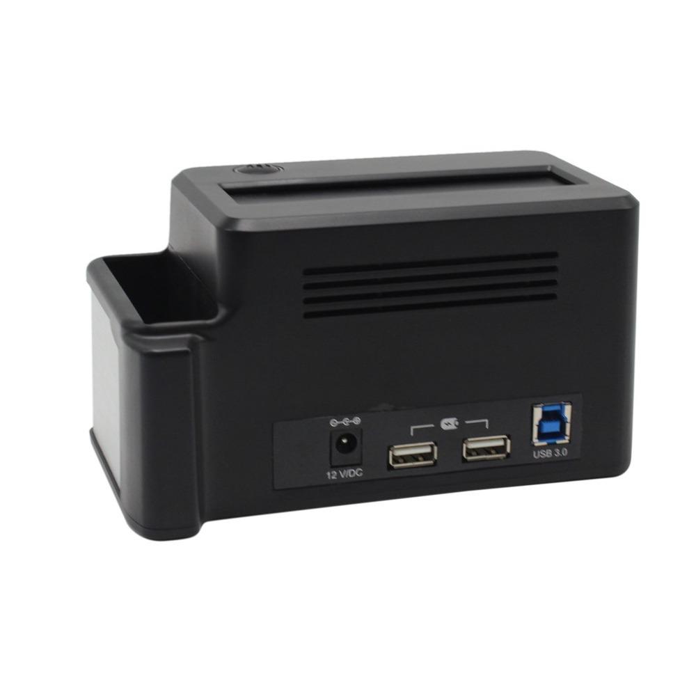 Oimaster USB 3.0 to SATAハードドライブドッキングステーションポータブルSATAハードディスクボックス2.5 3.5インチハードドライブエンクロージャ