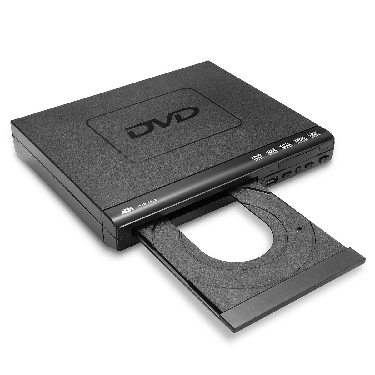 1080P DVD Player Remote Controller Multi-angle Viewing USB SD Card Reader CD DVD-RW