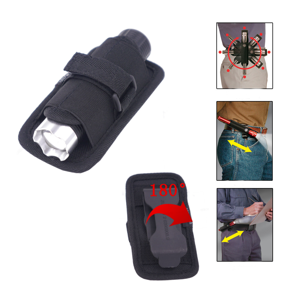UltraFire 401/402 120/150mm Flashlight Protected Bag Flashlight Holster Flashlight Accessories Campi