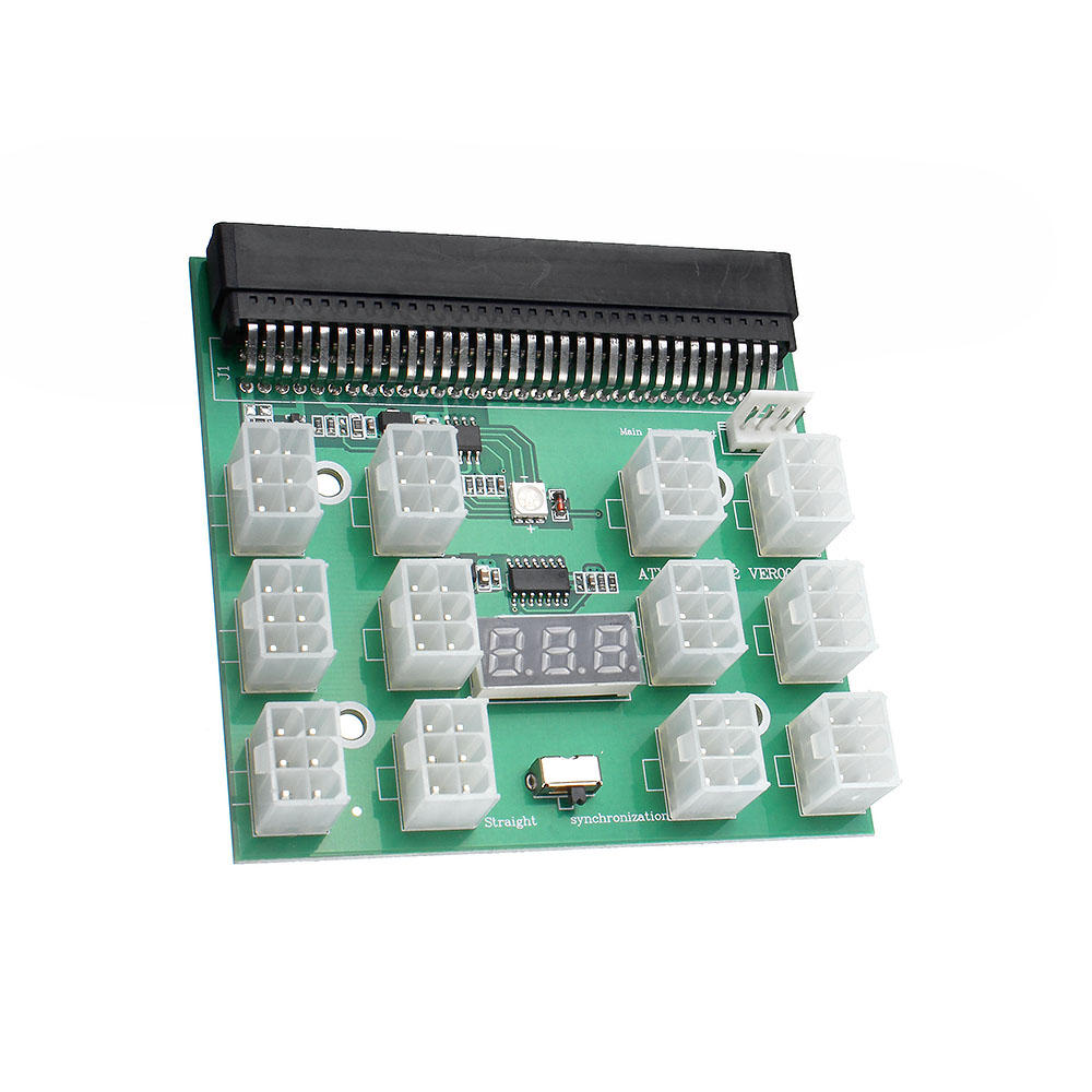 1600W Server Power Conversion Module with 12 6pin Connectors Graphics...