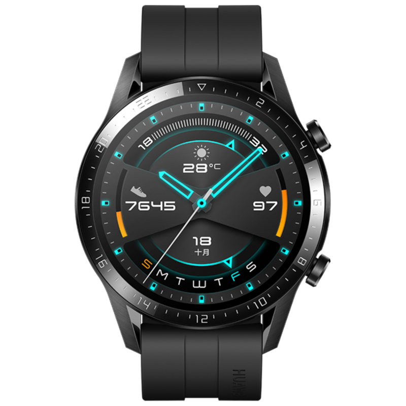 [bluetooth 5.1]Huawei WATCH GT 2 46MM 1.39' AMOLED Full Touch Screen Wristband bluetooth Call 14 Days Battery Life 15 Sport Modes GPS Smart Watch