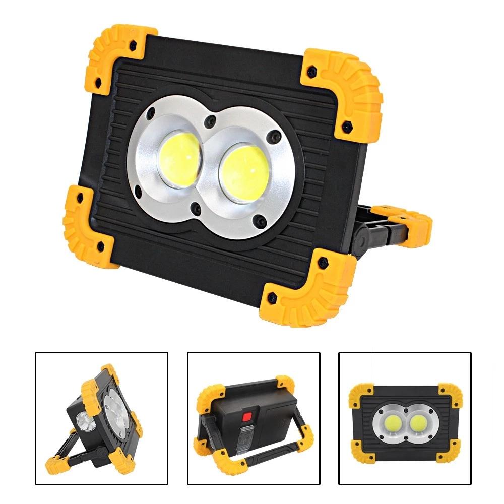 IPRee® SL9 20W 800 Lumens COB LED Work Light 4 Modes USB Rechargeable Work Light Camping Light Emergency Lantern Flashlight Searchlight