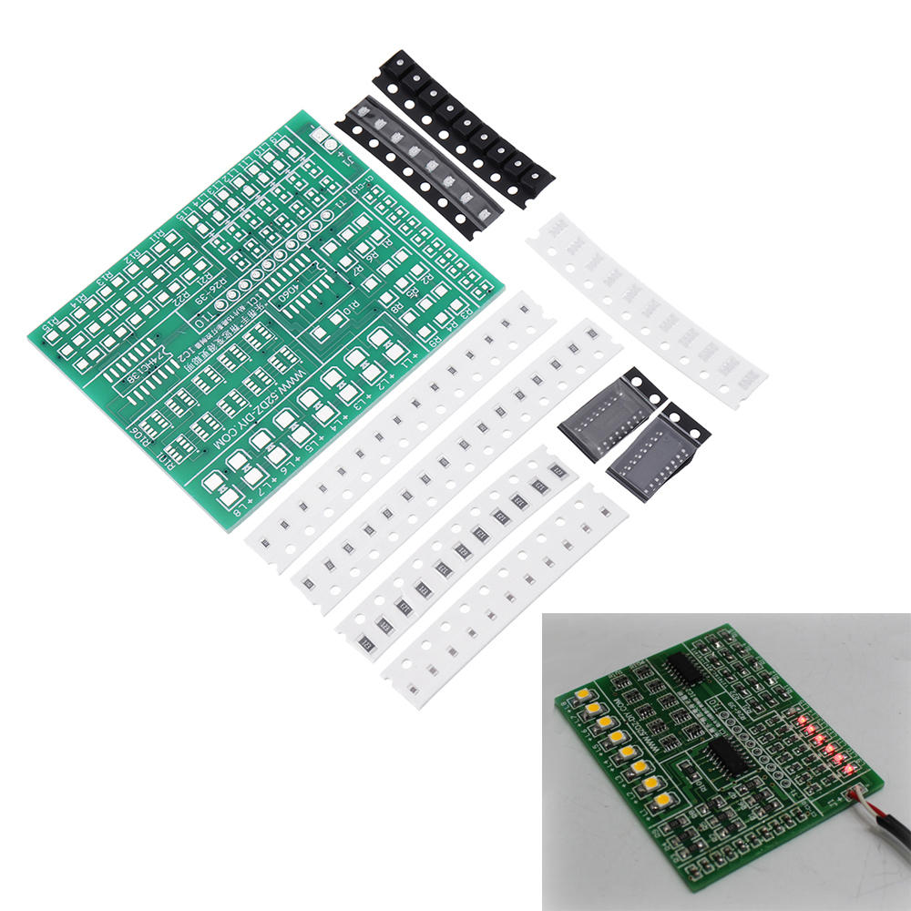 15-kanaals LED Lantaarn Controller Kit SMD Component Soldeervaardigheden Oefenbord Elektronische Pro