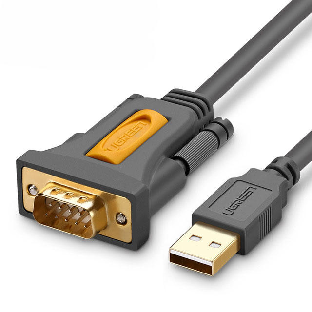 

Ugreen USB к RS232 Конвертер RS232 Адаптер между мужчинами USB2.0 до DB9 Кабель-адаптер для модемного принтера