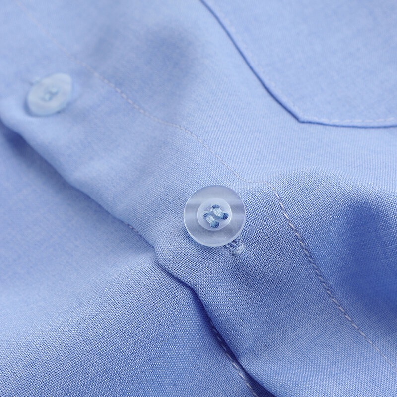 Men's long sleeve shirt collarless blouse top casual loose button down ...