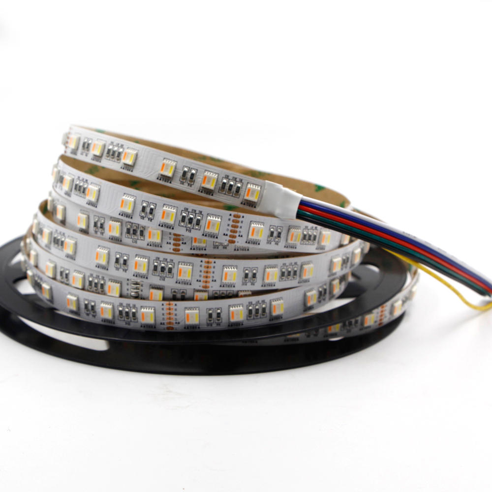 DC12V 5IN1 RGB + CCT LED Strip Light 5050 Flexibele tape Niet-waterdichte binnenlamp Home Decor