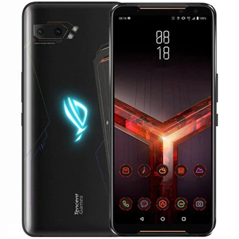 £752.01 32% ASUS ROG Phone 2 6.59 Inch FHD+ 6000mAh Android 9.0 NFC 12MP + 13MP Rear Camera 8GB RAM 128GB ROM USF 3.0 Snapdragon 855 Plus Octa Core 2.96GHz 4G Gaming Smartphone Smartphones from Mobile Phones & Accessories on banggood.com
