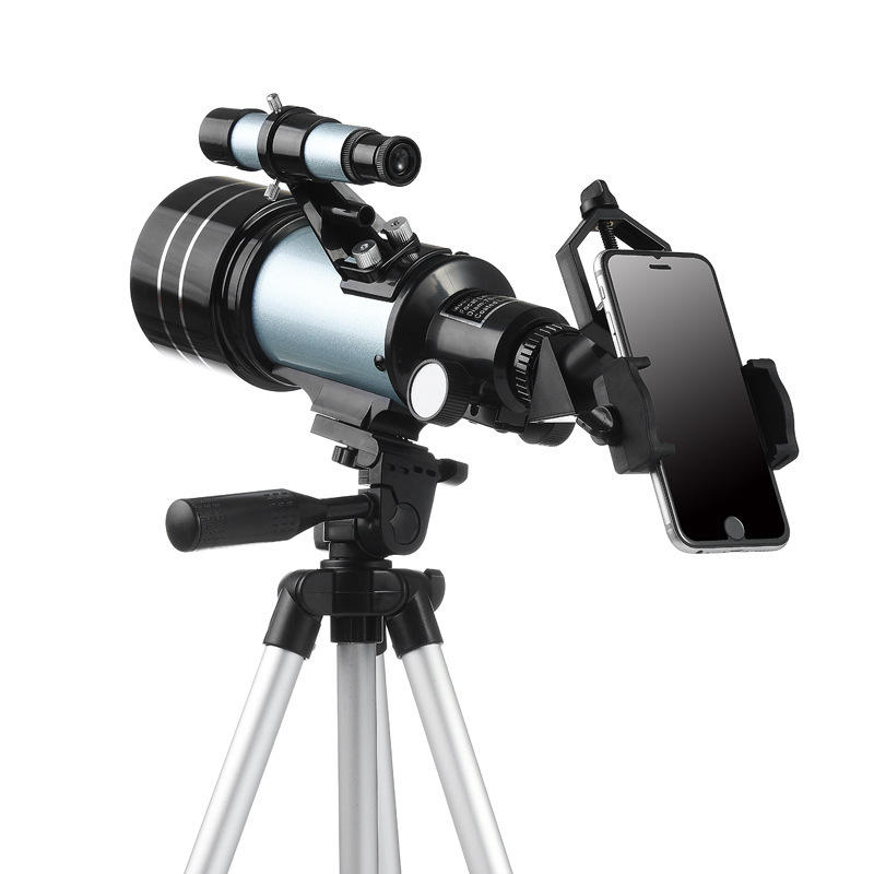 MaiFeng 15/25 / 50X HD Refrakcyjny teleskop astronomiczny FMC BAK4 Pryzmat Zoom Zoom z klipsem do telefonu Camping Travel 