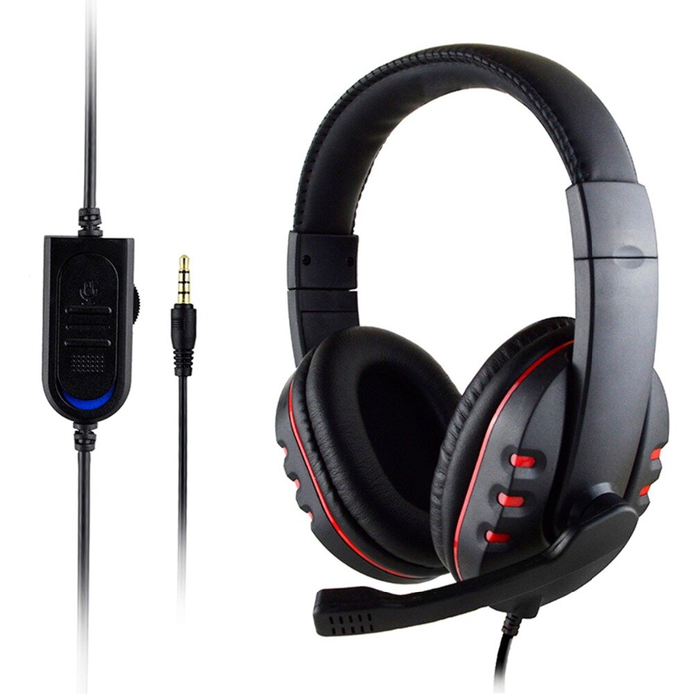 

3.5mm Wired Gaming Headphone Heavy Bass Headset for PS4 / XBOX - ONE / PC Professional Computer Gamer