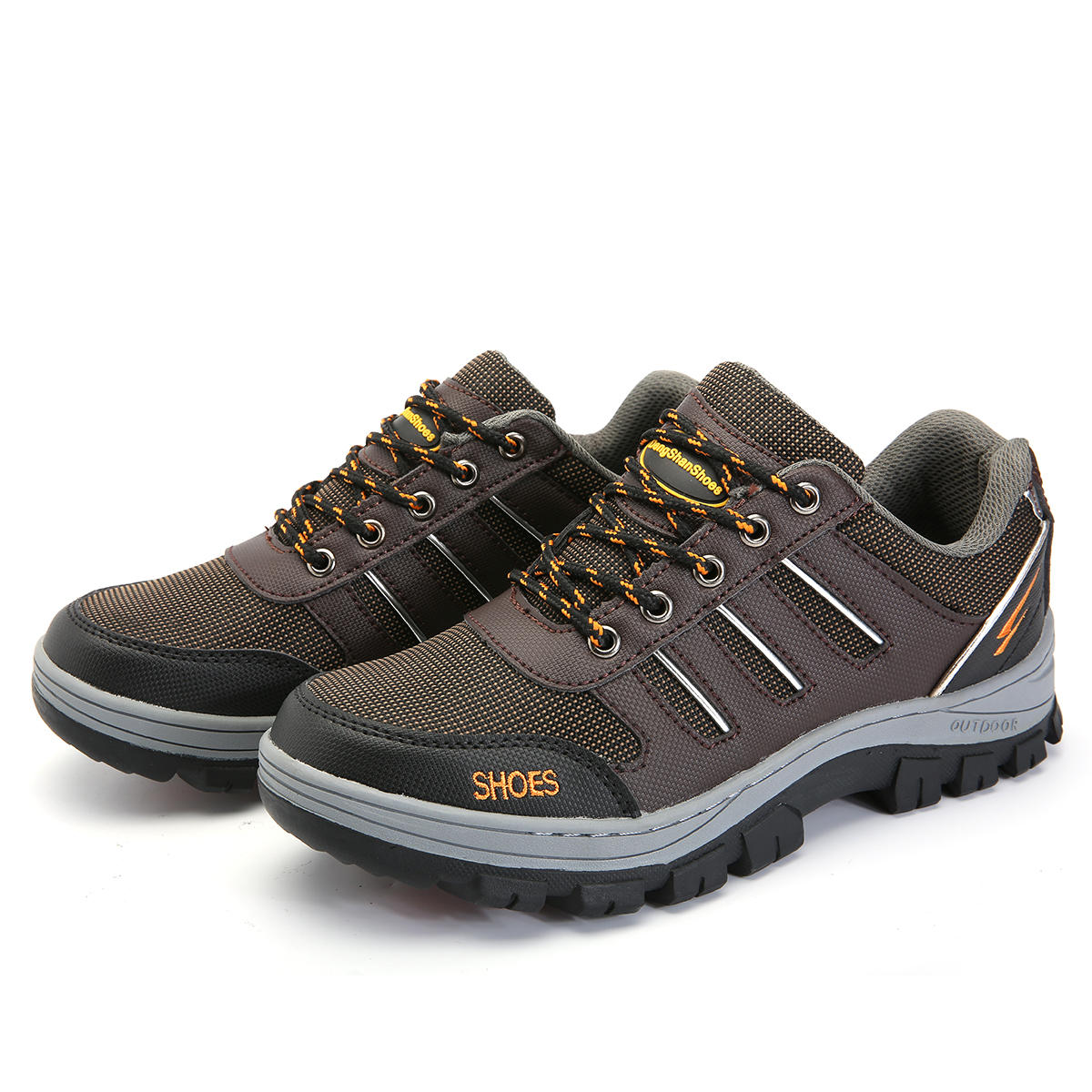 Chaussures de sécurité pour hommes Tengoo avec embout en acier, baskets de course et de randonnée antidérapantes et imperméables