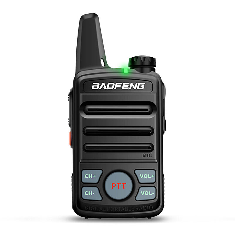 

Baofeng T99 5W 16 Channel 400-470MHz Mini Ultra Thin Radio Walkie Talkie USB Charging Flashlight Dual PPT Button Driving