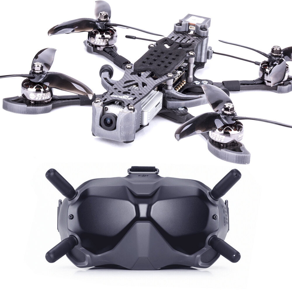 

Flywoo Mr.Croc-HD 235mm 5 Inch 6S F4 Bluetooth FPV Racing Drone BNF w/ Caddx Air Unit & Goggles 2306.5 1750KV Motor
