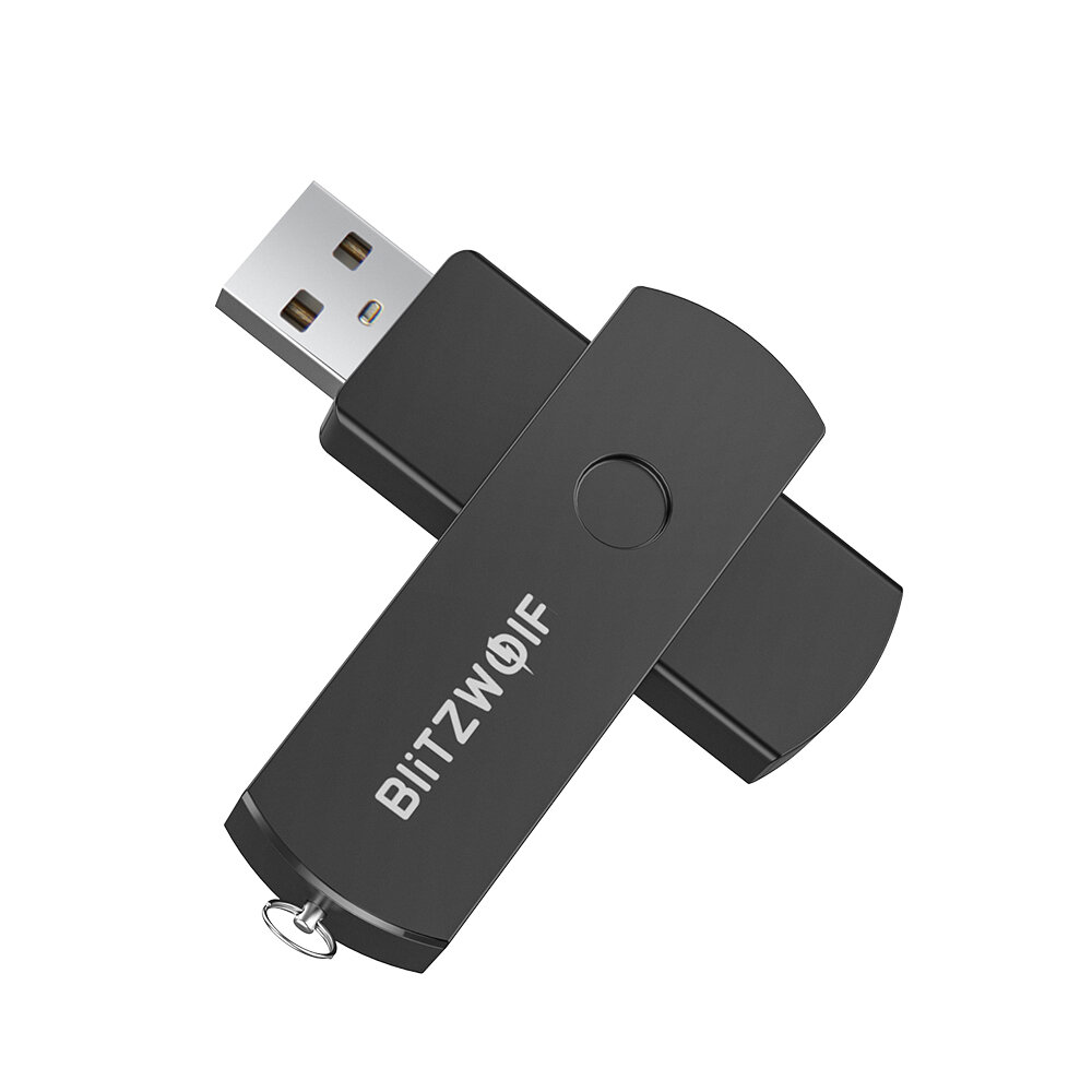 BlitzWolf®BW-UP2 USB3.2 Gen 2 Flash Drive 64/128 / 256GB Pendrive Portabel U Disk Thumb Drive 360°Rotating Memory Disk