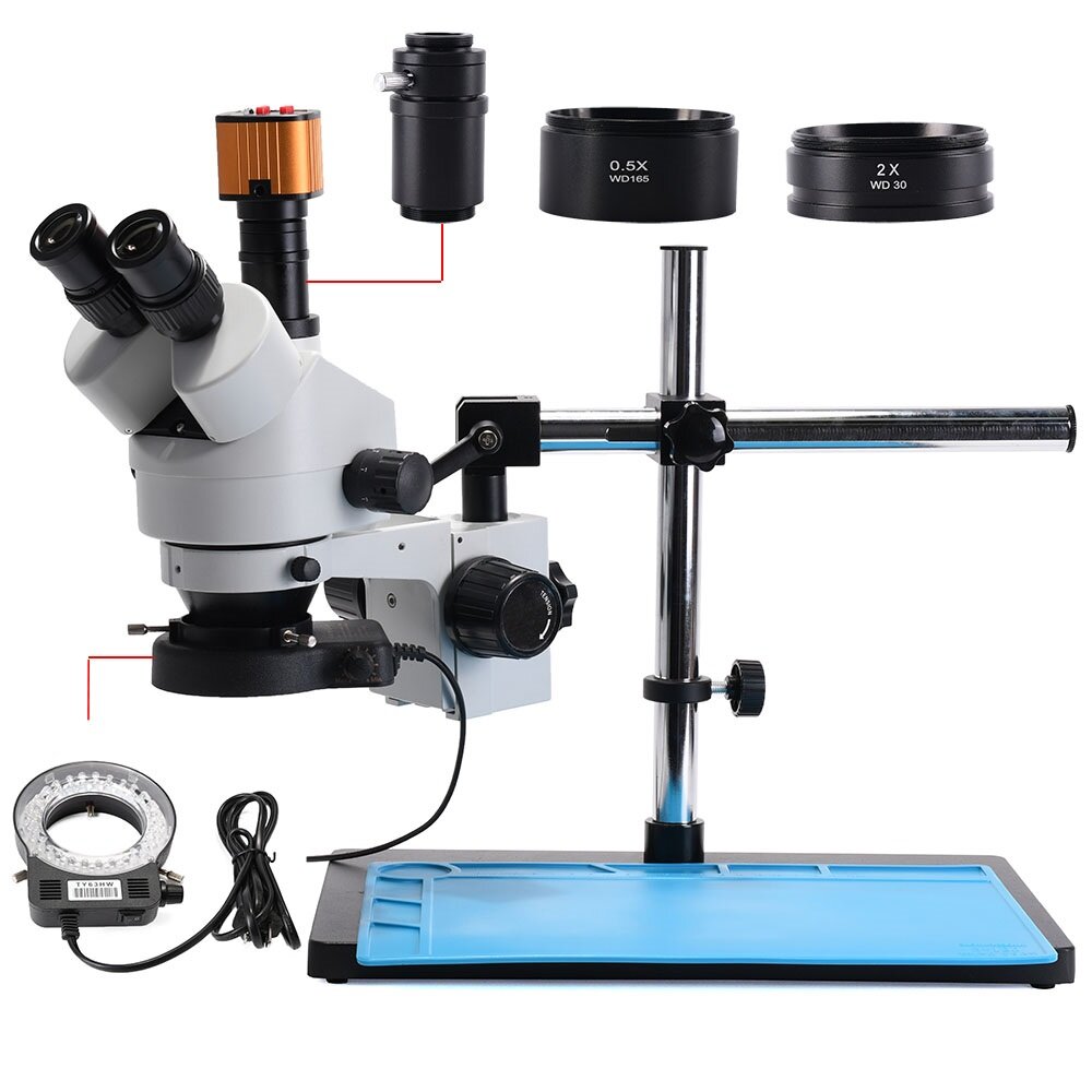best price,magnification,microscope,16mp,for,pcb,repair,eu,discount