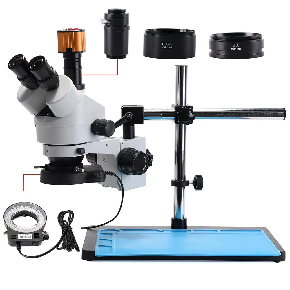 Laboratuvar için bile profesyonel mikroskop, ancak yarı profesyonel bir fiyata