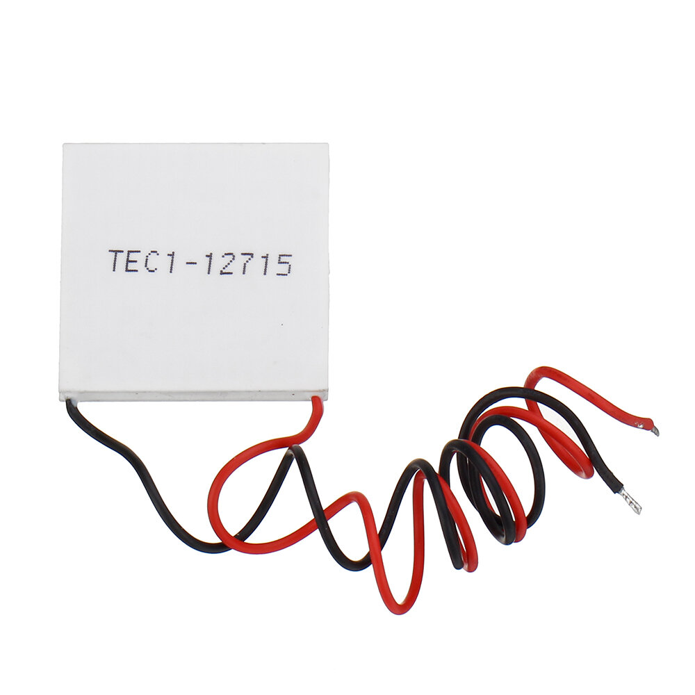 

TEC1-12715 Термоэлектрический охладитель Пельтье 40 * 40 ММ 12 В Модуль охлаждения Пельтье Полупроводниковый холодильный