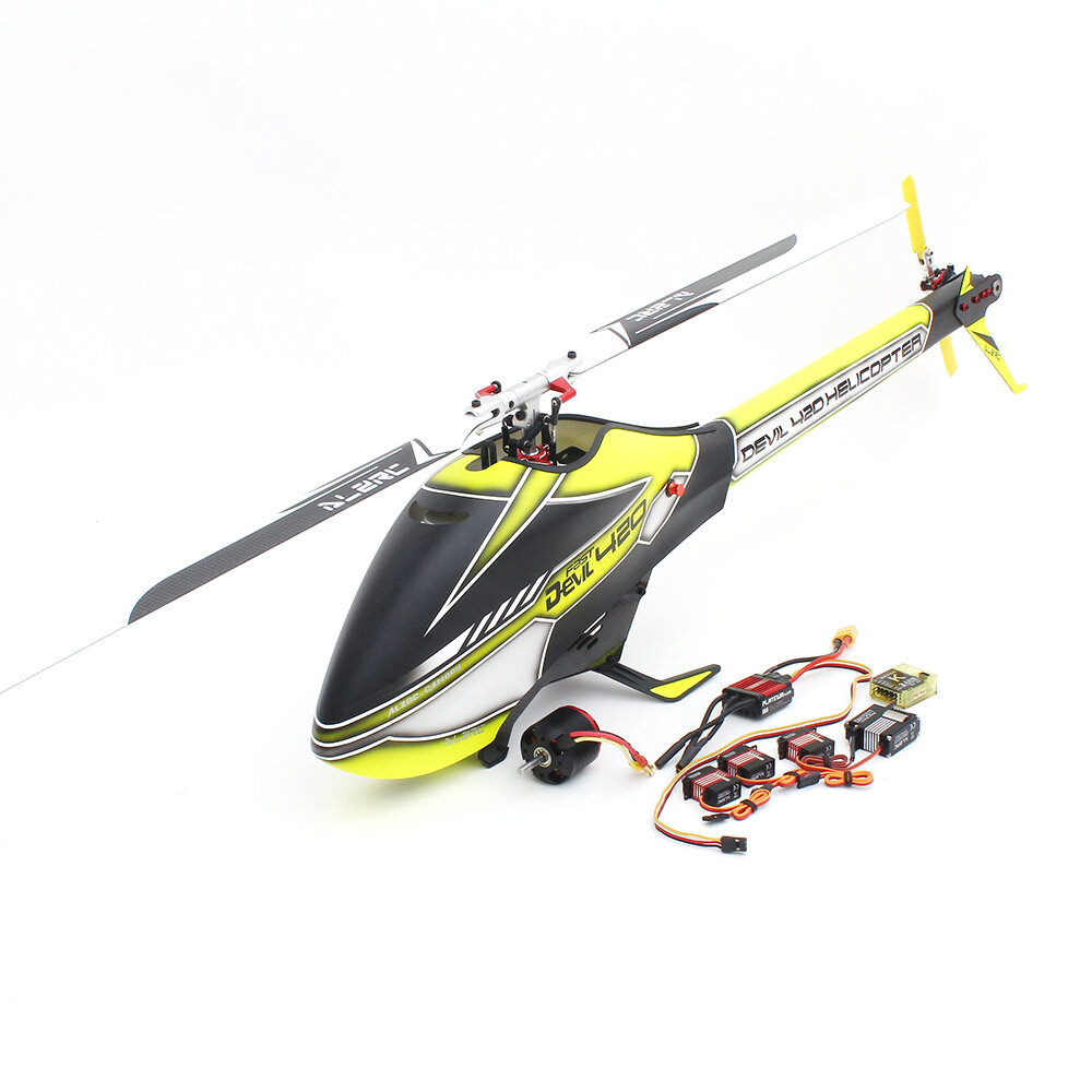 ALZRC Devil 420 FAST FBL 6CH 3D Flying RC Helicopter Kit