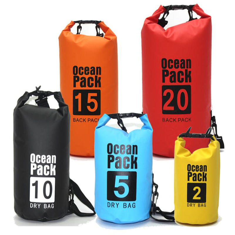 Dry Sack Bag 2/5/10/15/20/30L Waterproof Bag Swimming Dry Wet Cloth Bag Sack for Kayak Canoeing