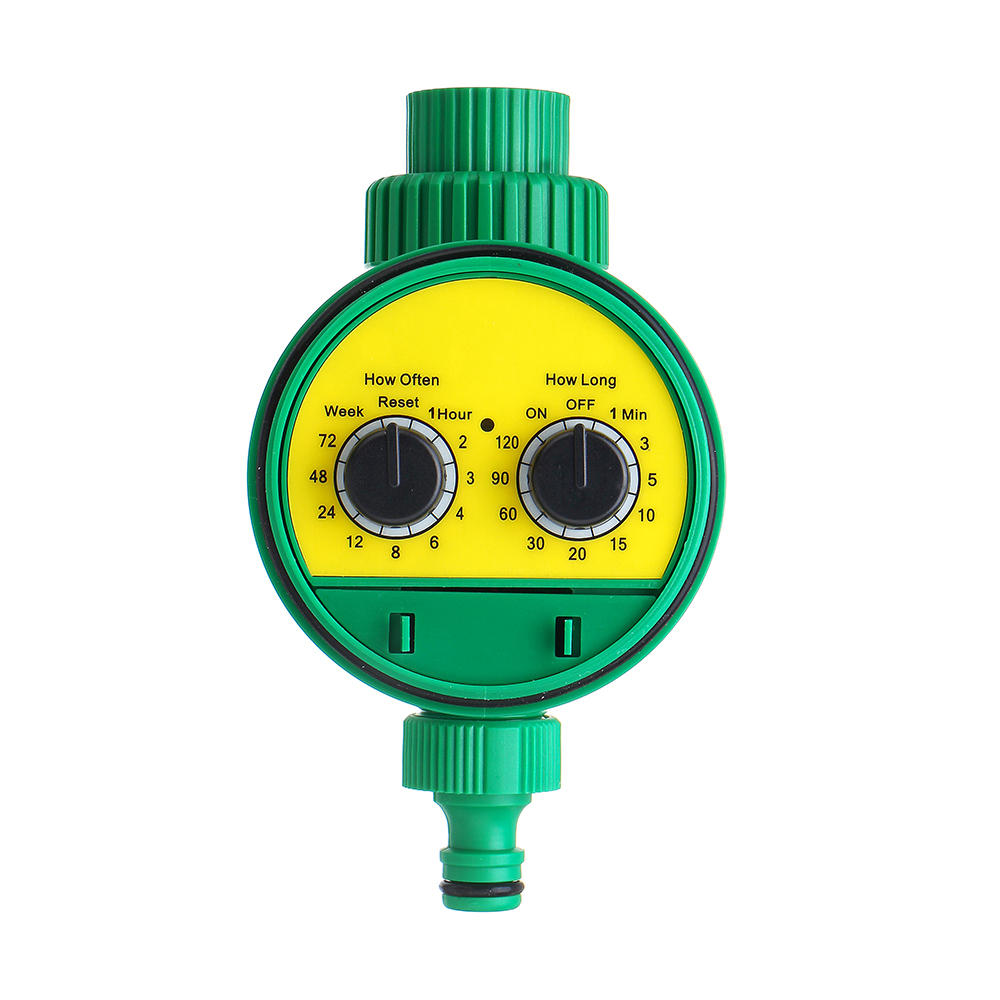 Garden Irrigation Timer Two Dial Electronic Water Controller Home Plant Flower Automatic Timing Tool Waterproof