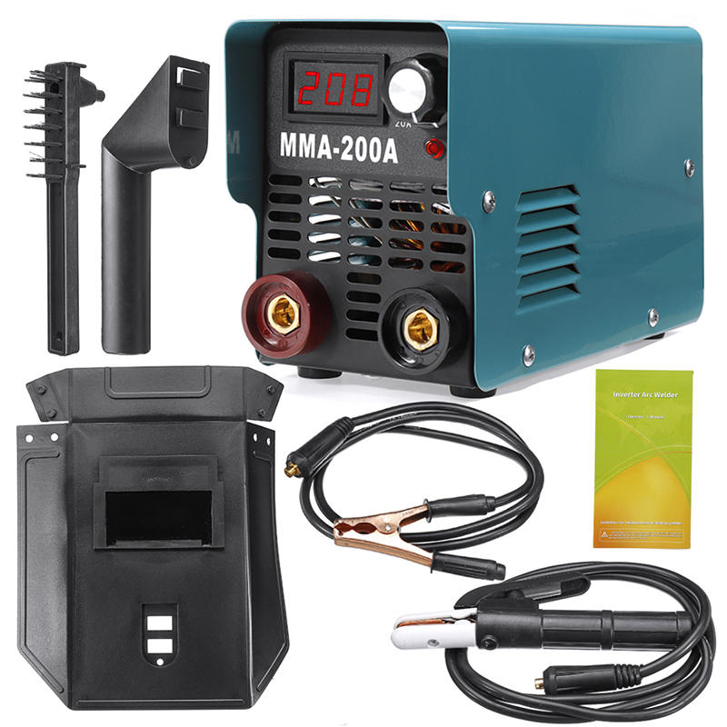 

ZX7/MMA/ARC-200 4000W IGBT 220V Mini Welder ARC Welding Machine LED Display Hand Hold Inverter