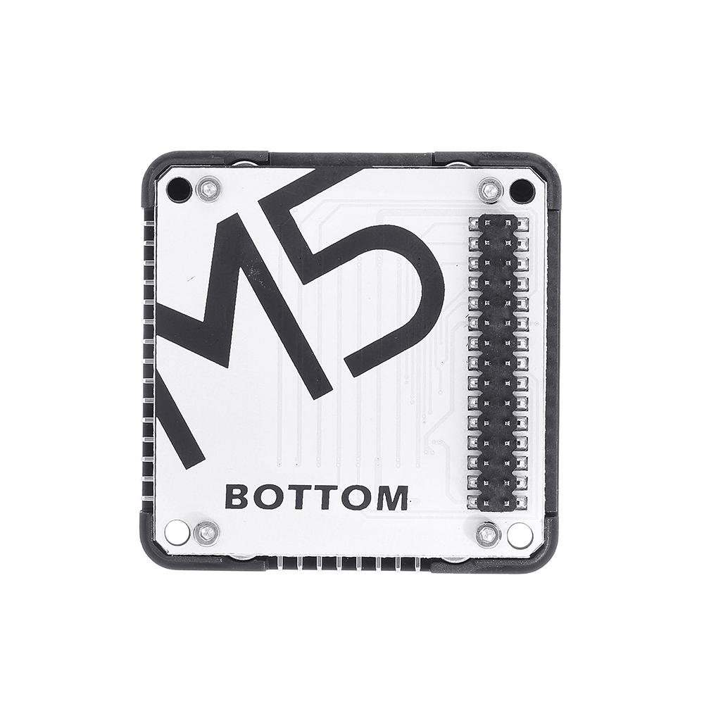 

Black Battery Bottom 150mAh for M5Stack ESP32 IoT Development Kit I/O IO Extend Stackable Module Bus Socket M5Stack® for