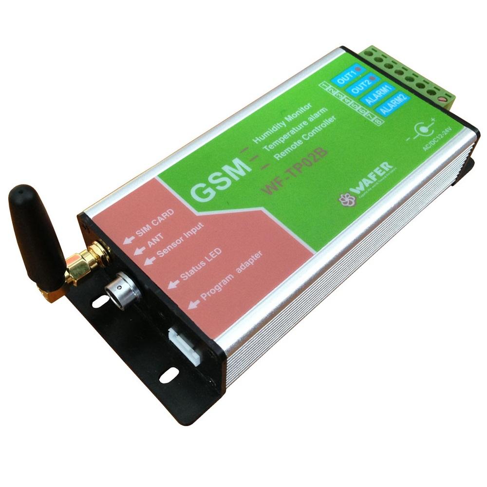 WF-TP02B GSM SMS Remote Controller GSM Temperature Alarm Monitoring with 3 Meter Length Waferproof S